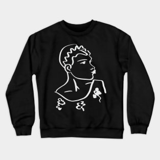 Man Drawing Crewneck Sweatshirt